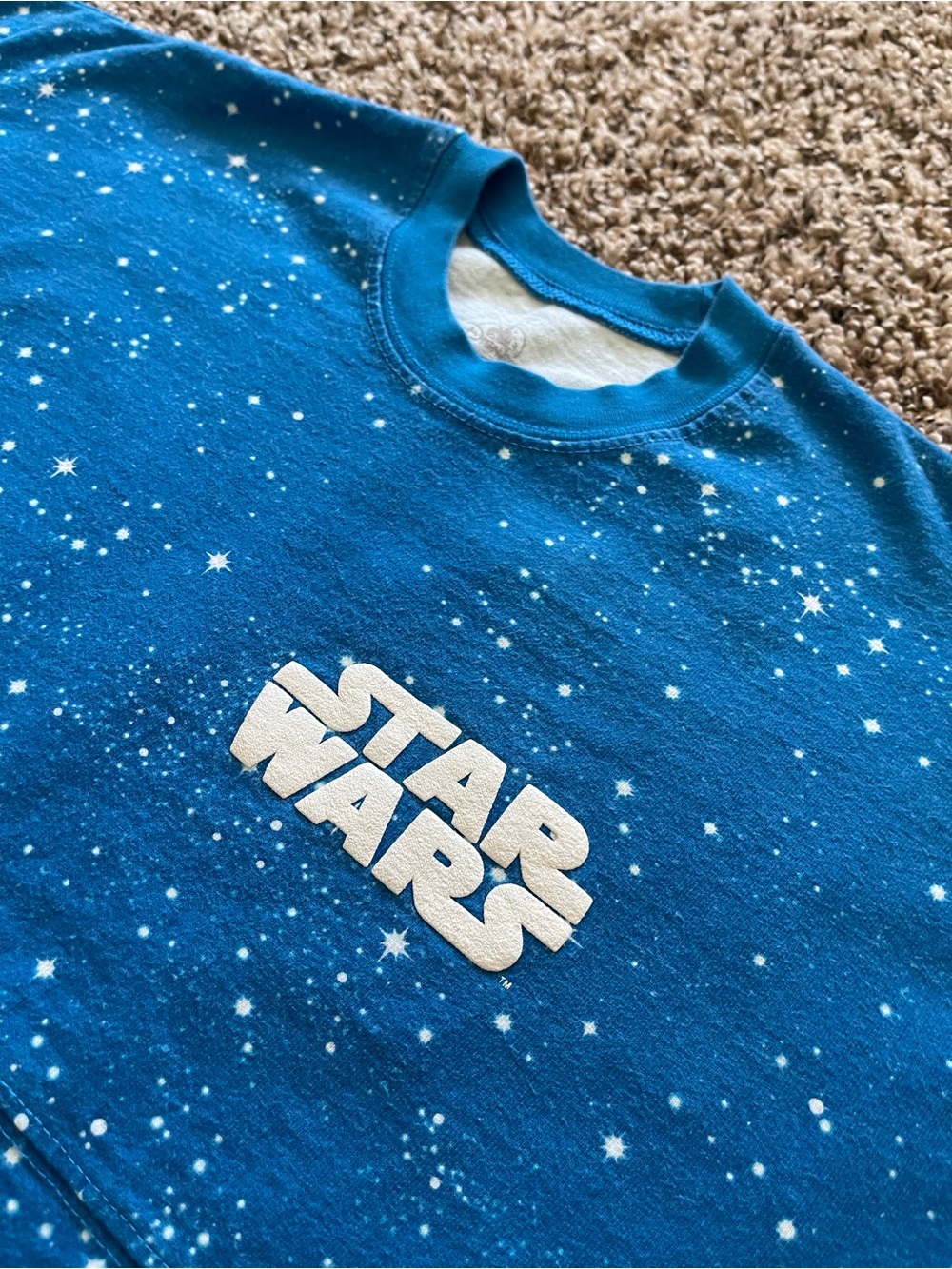 Star Wars Endor Spirit Jersey Disney Parks Blue Ewok Return of the Jedi Small - Picture 3 of 12